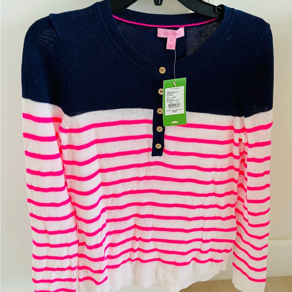 Lilly Pulitzer Beach Getaway Striped Sweater